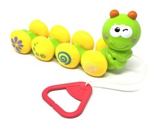 Spark Wiggly Caterpillar Baby Toddler Toy – Encourages walking & crawling