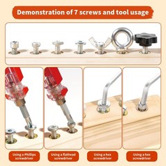 Montessori Toys for 3 4 5 6 Year Old Birthday Gift | Screwdriver Board Set,Lock