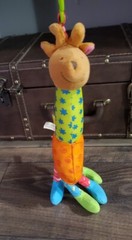 Melissa & Doug K’s Kids Funky Giraffe Stroller Toy – Crinkle, Teether, Textures