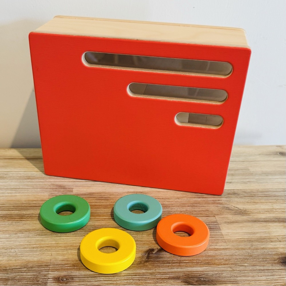 Lovevery Count and Slide Ring Chute The Realist Play Kit Months 19, 20, 21