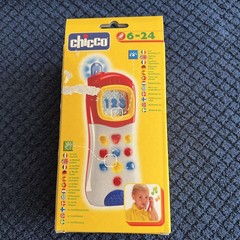 Rare New in Box Vintage Chicco Lights & Sound Phone 6-24 Months