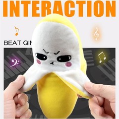 Baby Musical Sensory Toy, Interactive Musical Plush Banana Toy with Sound