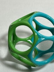 Oball Toy Rattle- Green
