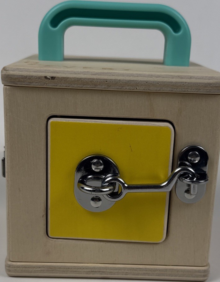 Lovevery The Lockbox Wooden Montessori Fine Motor Toy 19-21M NEW