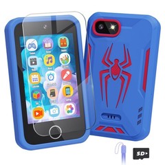 Kids Smart Phone, Spider Toys Phone for Boys 3 4 5 6 7 8 Years Old, Dual Came…