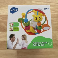 HOLA 929 Baby Toys 3+ Months Baby Rattle Toys Activity Ball