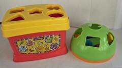 Fisher-Price Shape Sorter Toy Lot w/ Blocks Toddler Learning Developmental Toys