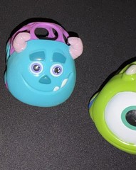Disney Baby Oball Go Grippers Push Cars Monsters Inc Sully And Mike Set Of 2