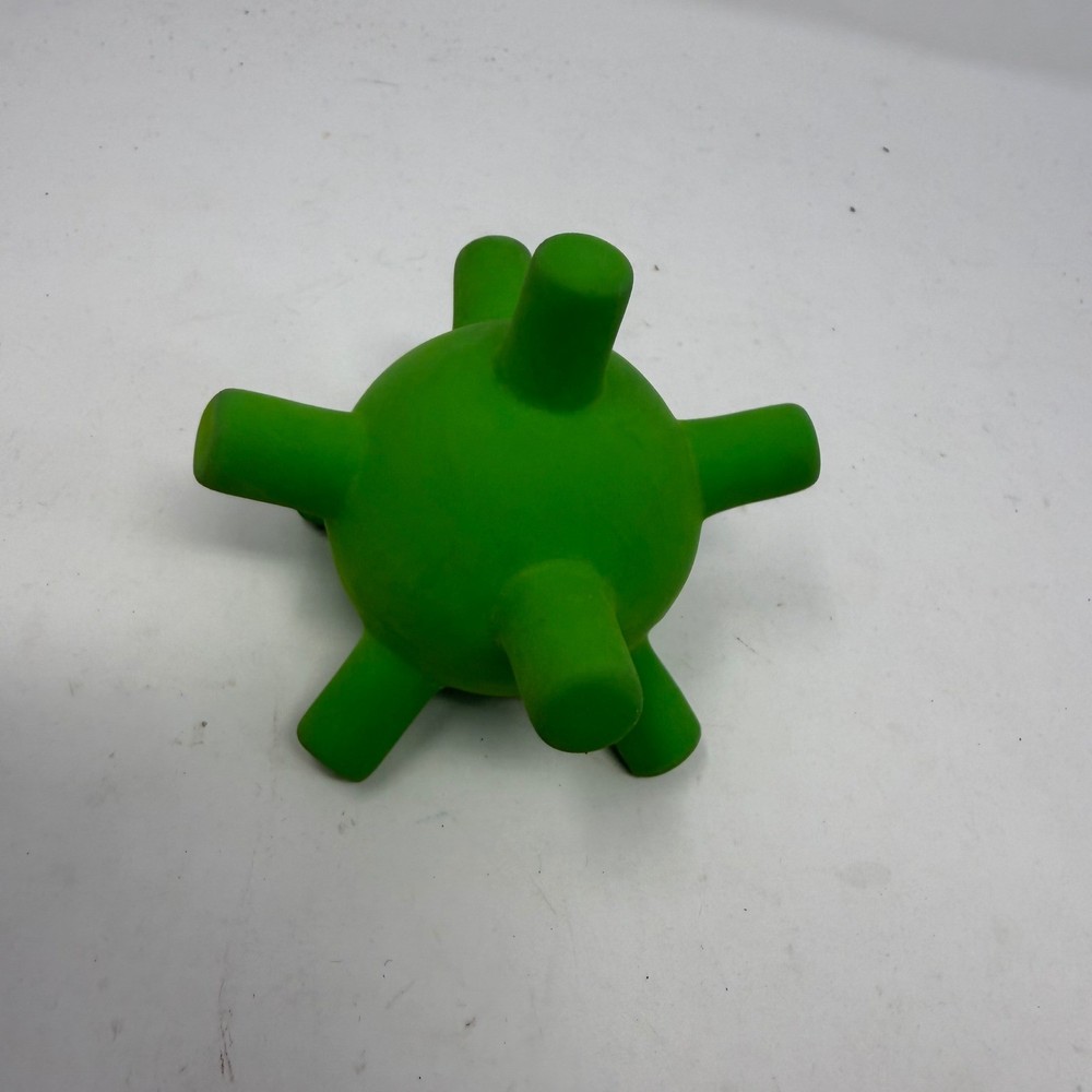 Lovevery Green Silicone Sensory Ball Nubby Spiked Easy Grip Infant Toy 10/2021