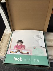 Kiwi Panda Crate “Look With Me” New In Box Ramp Ball Busy Board Wooden Toy