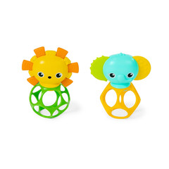 Oball Easy Grasp Classic Ball Bpa-Free Infant Toy in Red, Yellow, Green, Blue, A
