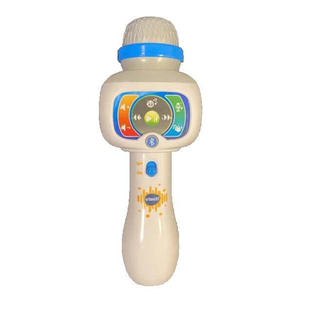 V Tech Sing It Out Karaoke Microphone Wireless Connectivity White Children Music
