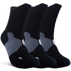 JHM Thick Protective Athletic Sport Cushion Basketball Compression Socks 40-46