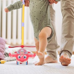 Push Walker with Whistle Lightweight Activity Center for Montessori Inspired …