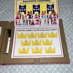 Melissa & Doug Play Draw Create Princess Reusable Drawing Magnet Kit 60pc Set.
