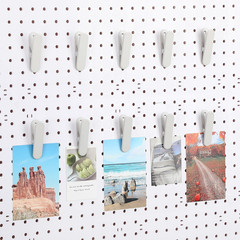 10 Pcs Pegboard Accessories Clips Pegboard Clips Metal Accessories Hook Attachme