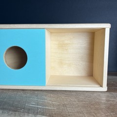 LOVEVERY THE THINKER PLAY KIT MONTHS 11-12 SLIDING TOP BOX MONTESSORI Ball Drop
