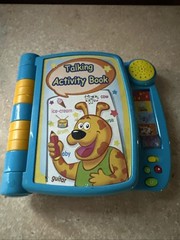 Talking Activity Book. Alphabet, Animals, Numbers, Music & More. Tested WORKS
