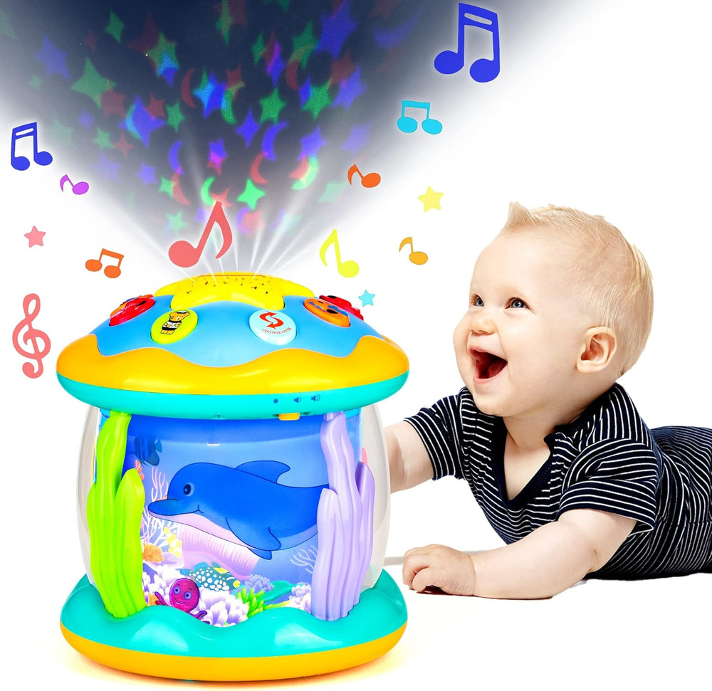Baby Toys 6 to 12 Months Musical Light up Tummy Time Infant Toys 3-6 7 8 9 12-18