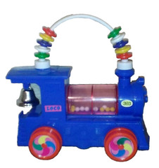 Abacus activity Push Along Educational toy train, for young Kids