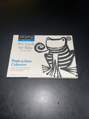 Wee Gallery Art Cards For Baby Black and White Collection New!