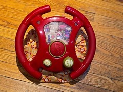 Little Driver BATTAT B. DRIVEN YOU TURN MUSICAL Car Red STEERING WHEEL & PILLOW