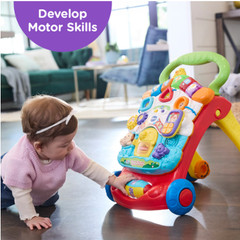 VTech Stroll & Discover Activity Walker with Accessories, Baby and Toddler Toys