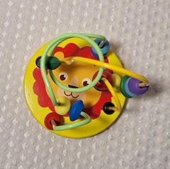Montessori Educational Toddler Math Puzzle Toy Wooden Beads Wire