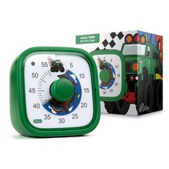 Visual Timer for Kids – Tick Tock Truck Clock – Silent Time Management 