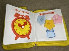 deMoca My Quiet Book Montessori Sensory Toddler Busy Activity Toy Travel Skills