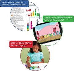 Engaging MathLink Numberblocks Activity Set for Preschool Learning – Non-Toxic