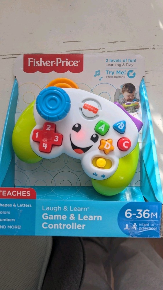 Fisher-Price 6-36M Game and Learn Controller Toddler FACTORY SEALED