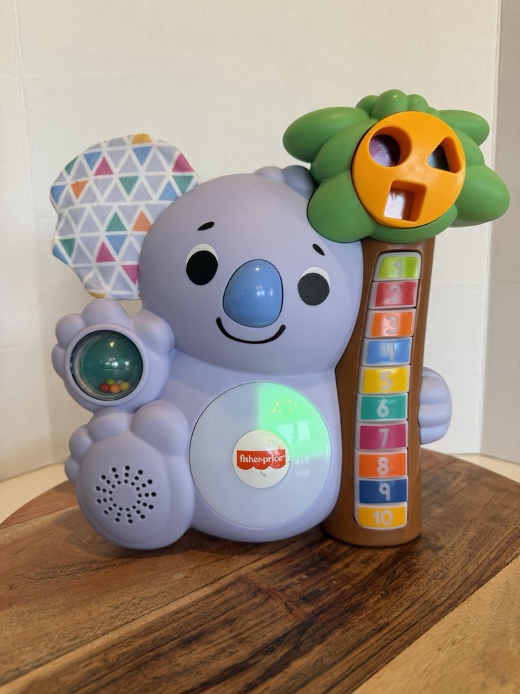 Fisher Price Linkimals Counting Koala Baby Learning Toy Interactive Toy Tested