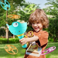 Manual Flying Disc Catching Game – Engaging Outdoor Activity for Kids 4-8