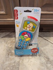 Fisher-Price Laugh& Learn Puppy’s Remote 6-36 M Infant To Preschool! New In Box
