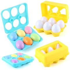 Smart Egg Shape Match Puzzle Montessori Educational Toy for Toddlers Baby Kids