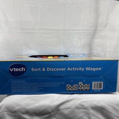 VTech Sort & Discover Activity Wagon with Accessories, Baby and Toddler Toys
