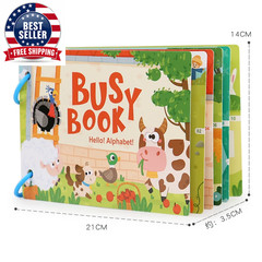 New Montessori Scene Stickers for Children DIY Hand-On Puzzle Reusable Books Car
