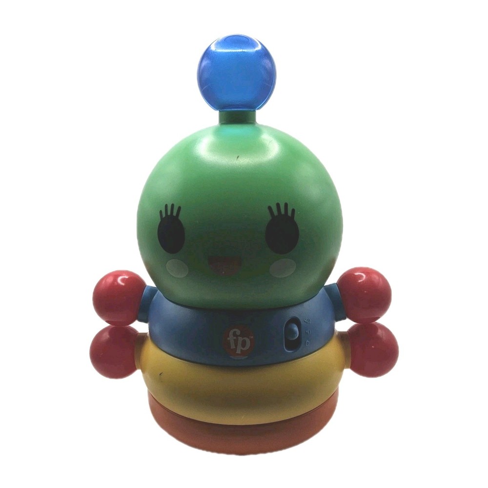 Fisher Price Happy World Dance & Move Caterpillar Lights Sounds Tested Works