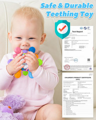 Baby Teething Toys for 0-6 6-12 Months, Newborn Infant Montessori Toys | Tummy T