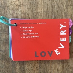 Lovevery THE SENSER PLAY GUIDE 5-6 MONTHS