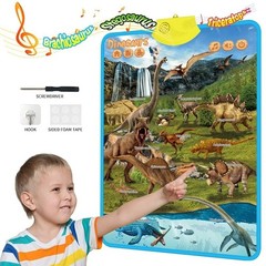 Talking Alphabet Wall Chart Kids Educational Toy ABC 123 Music Learning