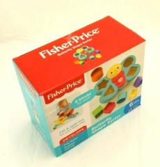 New FISHER-PRICE Butterfly Shape Sorter Developmental Play 6 Months +