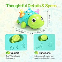 6-18 Months Baby Crawling Tummy Time Sensory Montessori Developmental Toy