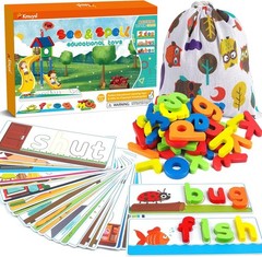 Educational See & Spell CVC Word Builders for Kids – Ideal Learning Tool Gift