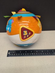 VTech Move & Crawl Ball Educational Learning Toy Moves Talks Plays Tunes Used
