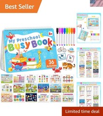 Toddler Busy Book Preschool Learning Activities, Montessori Educational Toys …