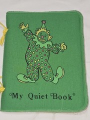 Vintage 1977 Child Educational Products My Quiet Book Quiet Book Clown Age 3+