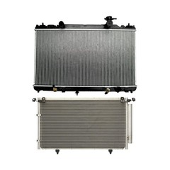 SCITOO Automotive Engine Radiator *1 & Condenser *1 Fit for 2004-2006 for Toy…