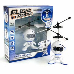 Toys for Boys Girls RC Flying Ball LED Robot Drone 3-11 Years Old Children Gift